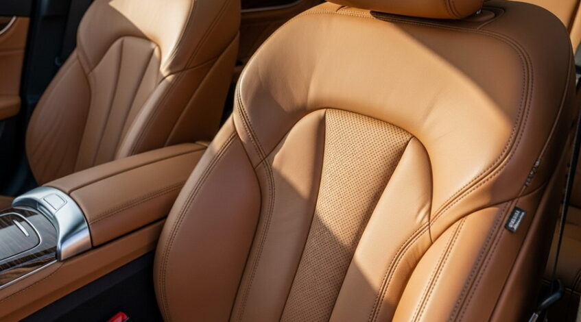 leather car seat care