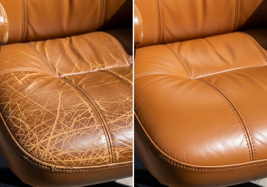 leather furniture repair for high-traffic areas