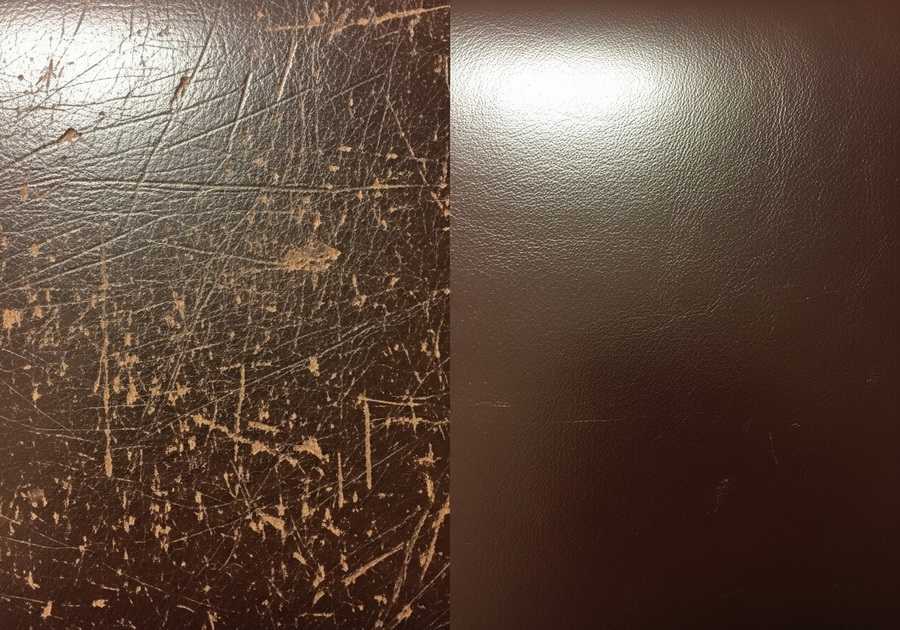 Restoring pet-damaged leather furniture