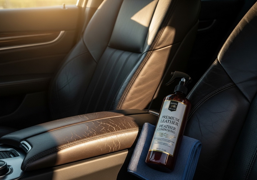 sun-damaged leather repair