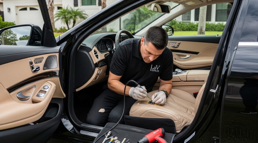 mobile leather repair Jacksonville