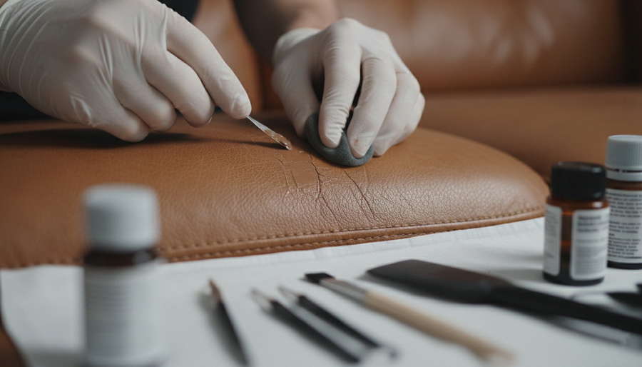 leather sofa repair in Jacksonville