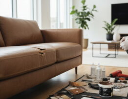 Leather sofa repair Jacksonville FL