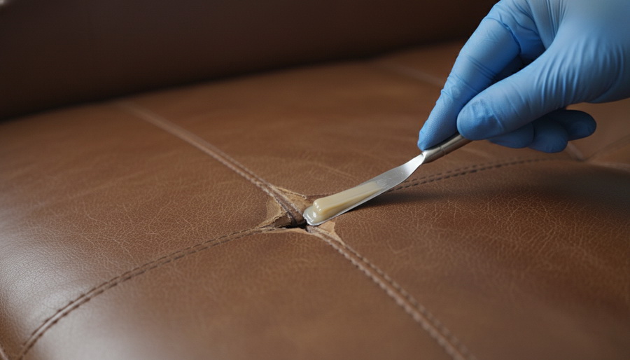 Leather sofa repair Jacksonville FL
