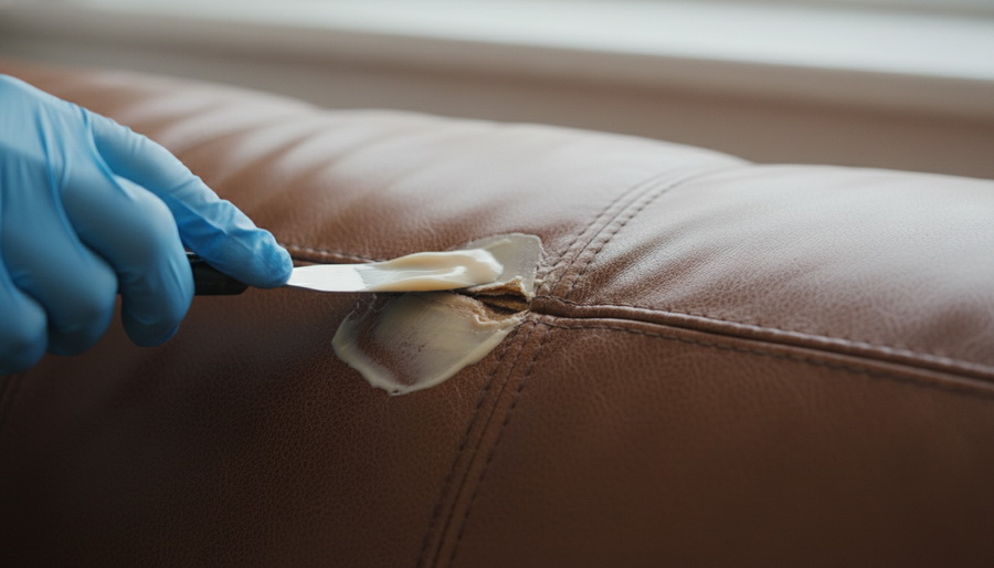 Leather sofa repair Jacksonville FL
