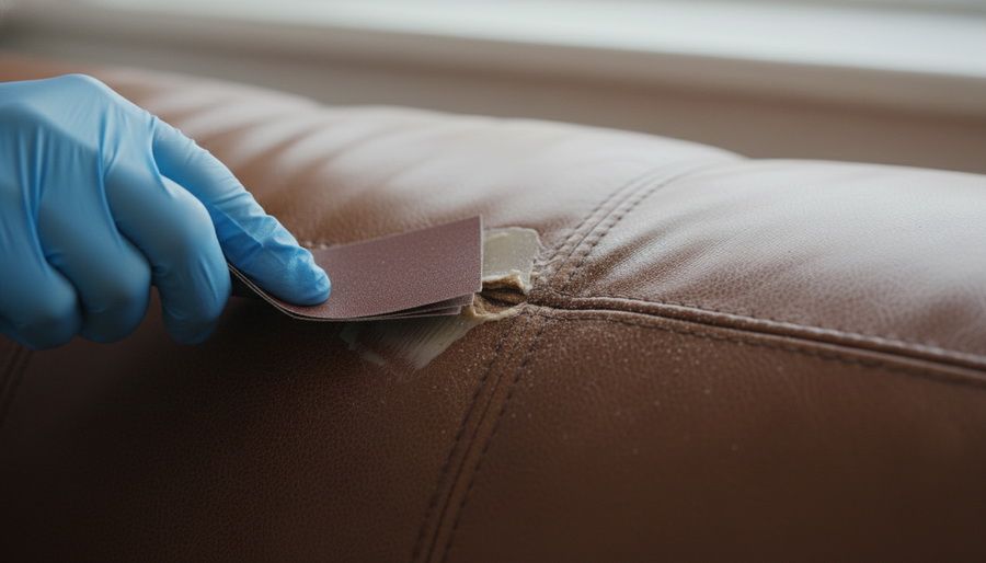 Leather sofa repair Jacksonville FL