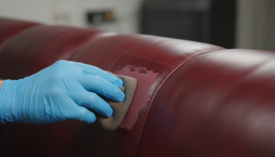 Leather sofa repair Jacksonville FL